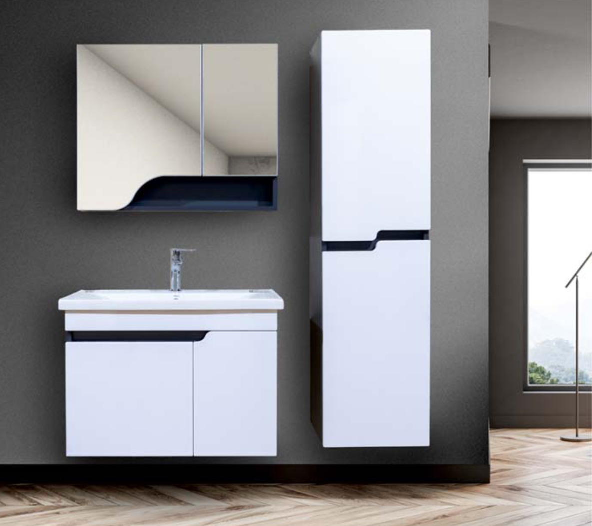 PERLİNA BANYO DOLABI