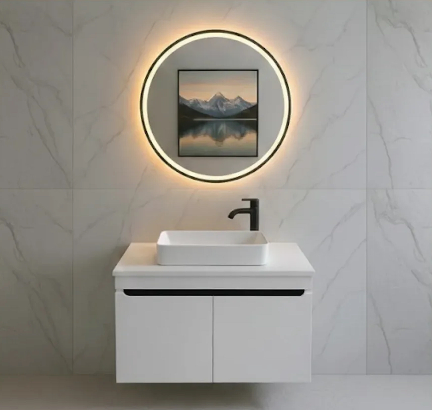 LED Aynalı Banyo Dolabı