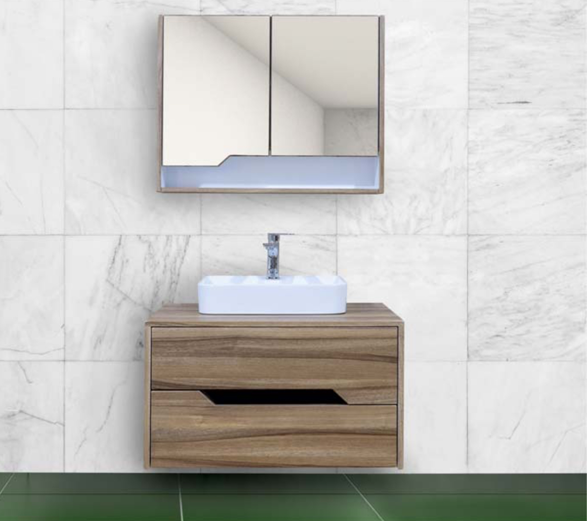 CEVİZ Model BANYO DOLABI