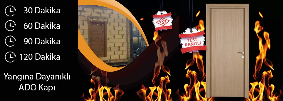 Yangına Dayanıklı Kapılar