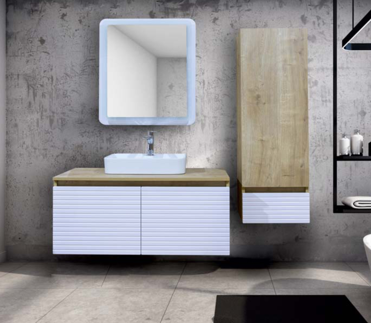 SAFİR BANYO DOLABI